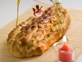 Biskupský-ovocný chlebíček